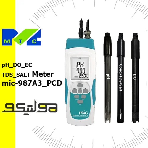 کیفیت سنج آب MIC 987A3-PCD + اکسیژن متر